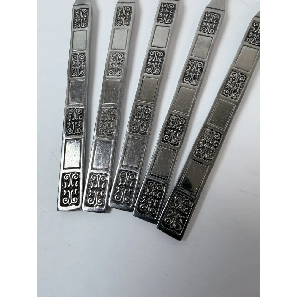 Reed & Barton Rebacraft Stainless Japan RDS41 Pattern 5 Salad Forks